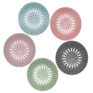 Multi-Color Silicone Drain Hair Catcher Set